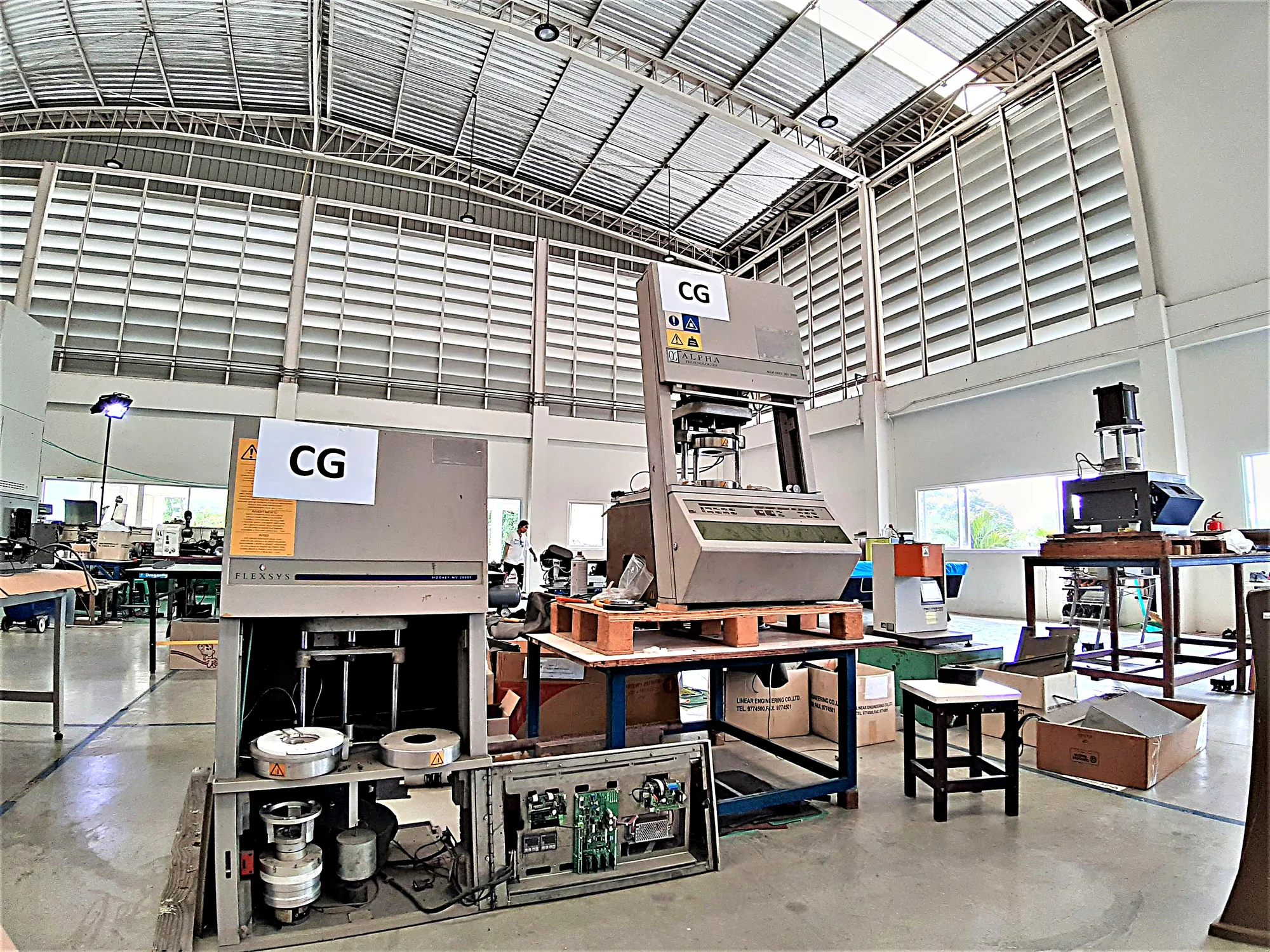 เครื่อง Rheometer และ Mooney ของลูกค้าที่เข้ามาซ่อมและสอบเทียบที่โรงงานของเรา